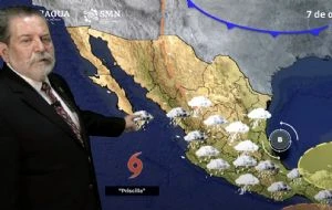 Lluvias fuertes e intensas con descargas eléctricas y granizo el martes en estas entidades