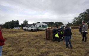 Se accidenta globo aerostático cerca de Teotihuacán; dos extranjeros heridos (Video)