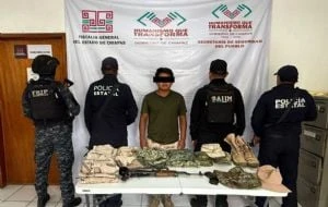 Detienen a uno de los presuntos responsables de emboscar y calcinar a cinco policías en Chiapas