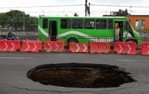 Suman 153 socavones en la CDMX en lo que va del 2025