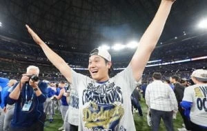 Shohei Ohtani es el Jugador Más Valioso de la Liga Nacional por segundo año consecutivo