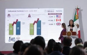 Sheinbaum sobre el turismo: “las alertas que saca EU no tienen mucho impacto que digamos”