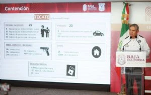 Secretario de Seguridad de BC presume operativos de seguridad: “Los extraterrestres ya regresaron