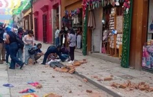 Elevan a 5.9 la magnitud del sismo con epicentro en Tlacolula, Oaxaca; hay un herido (Video)