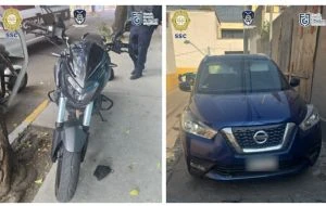 Localizan moto y camioneta que habrían sido usados en ataque a funcionarios de la CDMX