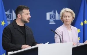 Zelenski y Von der Leyen ven imposible cualquier entrega de territorios a Rusia