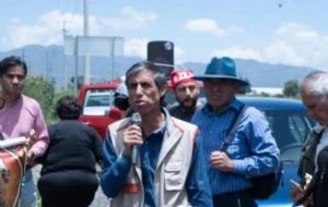 FGE acusa a Renato Romero, defensor del agua y territorio, de daño en propiedad ajena y despojo