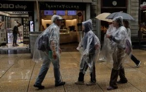 Lluvias puntuales muy fuertes el jueves en 14 entidades