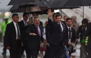 Marco Rubio arriba al AIFA; mañana se reunirá con Sheinbaum