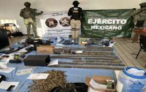 “Operación Frontera Norte” suma más mil 500 detenciones y más de mil 400 armas incautadas