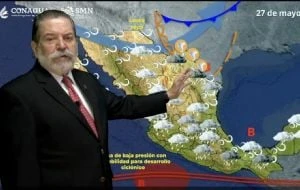 Llega otro frente frío fuera de temporada; lluvias fuertes el martes en 17 estados