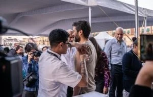 Instalan módulo de vacunación contra Covid, sarampión y tétanos en el Zócalo