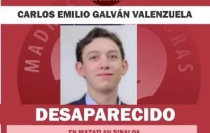 FGE investiga desaparición de Carlos Emilio Galván Valenzuela en Mazatlán