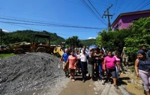 “No vamos a dejar nadie desamparado”: Sheinbaum tras recorrer zonas afectadas por lluvias