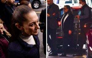 Claudia Sheinbaum y Norma Piña asisten al funeral de Ifigenia Martínez (Video)