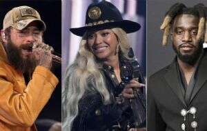 Beyoncé, Shaboozey y Post Malone lideran el country en 2024 ¿cómo reaccionarán los Grammy?