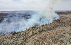 Texas lucha por contener incendios ante amenaza de fuertes vientos