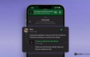 Spotify añade una función para publicar comentarios en los pódcast