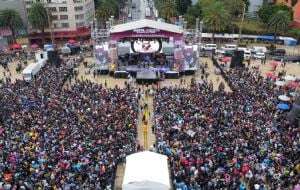 “¡Hasta siempre presidente!”: Acuden 55 mil al festival de despedida musical de AMLO