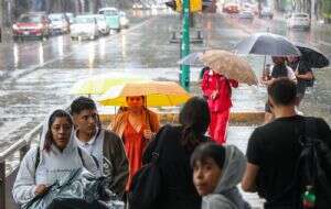 Se junta todo el fin de semana: frente frío, onda tropical, temporal, norte y lluvias torrenciales