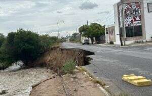 Reportan deslaves y advierten por crecida de arroyos tras el paso de "Alberto" en Coahuila