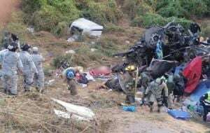 Mueren 24 pasajeros de un autobús en un accidente en la autopista Zacatecas-Aguascalientes