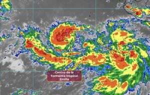 Tormenta tropical Emilia se forma en el Pacífico