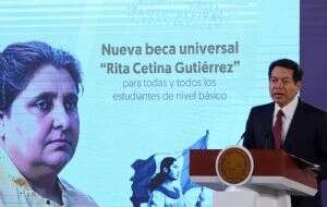 Aumentan a mil 900 pesos la beca en educación básica que ahora se llamará Rita Cetina