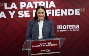 Ariadna Montiel titubea sobre si van a expulsar a Rocha Moya de Morena: “Ni sí, ni no”