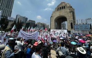 Asisten 130 mil al mensaje de Sheinbaum en el Monumento a la Revolución: Gobierno de CDMX