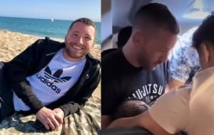 Quién es Josh Longood, exluchador que controló a un pasajero que intentó abrir la puerta de un avión (VIDEO)