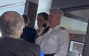 Sale a la luz video donde capitán del crucero con hantavirus informó sobre la primera muerte a bordo