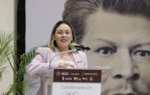 Gobernadora interina de Sinaloa evade una vez más responder sobre Rubén Rocha Moya