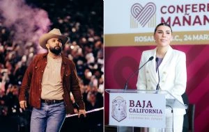 “Estoy muy contenta”: Marina del Pilar dice que asistieron 35 mil personas a concierto de Carín León