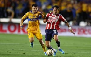 Tigres golea 3-1 a Chivas en el inicio de la Liguilla del torneo Clausura de la Liga MX