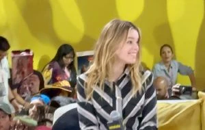 Milly Alcock se divierte con el duro entrenamiento de “Supergirl”