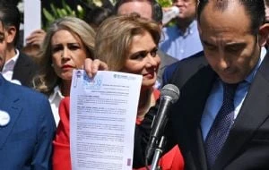 Maru Campos rechaza rendir declaración en la FGR por contar con fuero: “citatorio es improcedente” (Video)