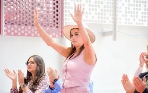 “Nos quieren quitar del camino”, acusa Grecia Quiroz sobre reforma electoral en Michoacán