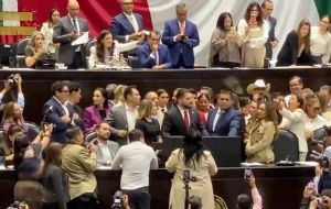 Diputado del PRI enciende los ánimos en San Lázaro tras llamar “asesino” a Leonel Godoy (Video)