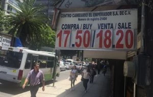 Peso cede ante cautela de los inversionistas y en espera del proyecto fiscal de Trump