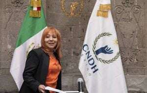 Morena aprueba registro de Rosario Piedra para reelegirse como titular de la CNDH