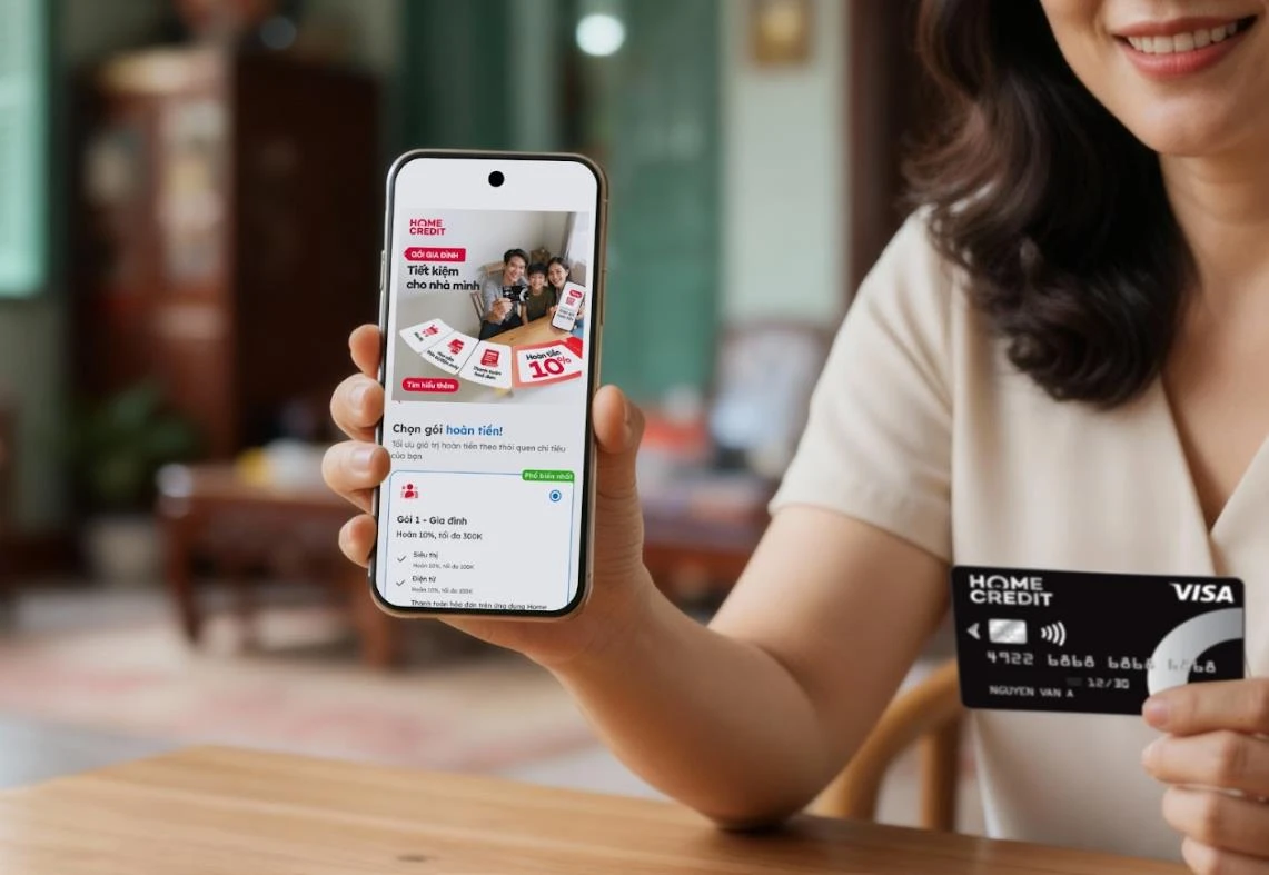 Home Credit ra mắt tính năng Hoàn tiền linh hoạt theo nhu cầu chi tiêu