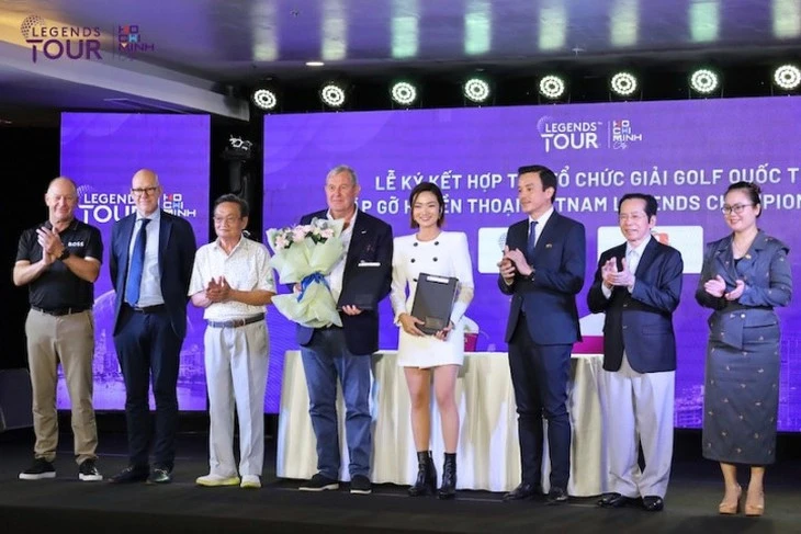 Sân golf Long Thành và KN Golf Links góp mặt tại Vietnam Legends Tour 2025
