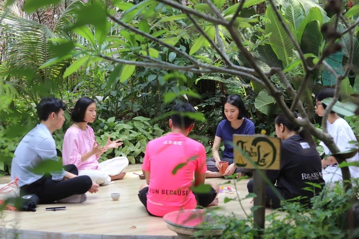 'Vườn Xà Bần', vườn của sự phát triển