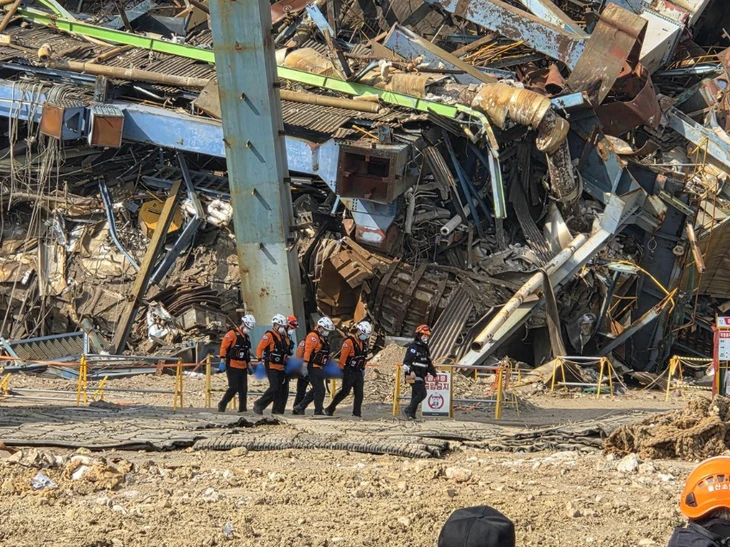 Hàn Quốc: Sập tháp lò hơi nhà máy nhiệt điện, 3 công nhân thiệt mạng