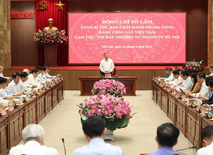 Tổng Bí thư Tô Lâm: Công tác cán bộ là mấu chốt quyết định sự thành bại của chính quyền 2 cấp
