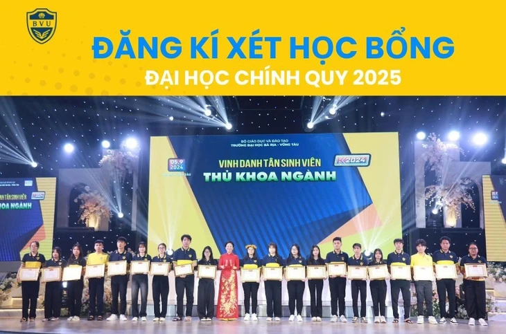 Trường đại học Bà Rịa - Vũng Tàu công bố thông tin tuyển sinh năm 2025