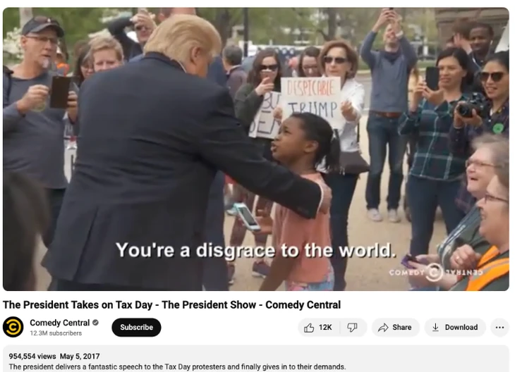 Sự thật về video chỉ trích của một bé gái với ông Trump gây xôn xao