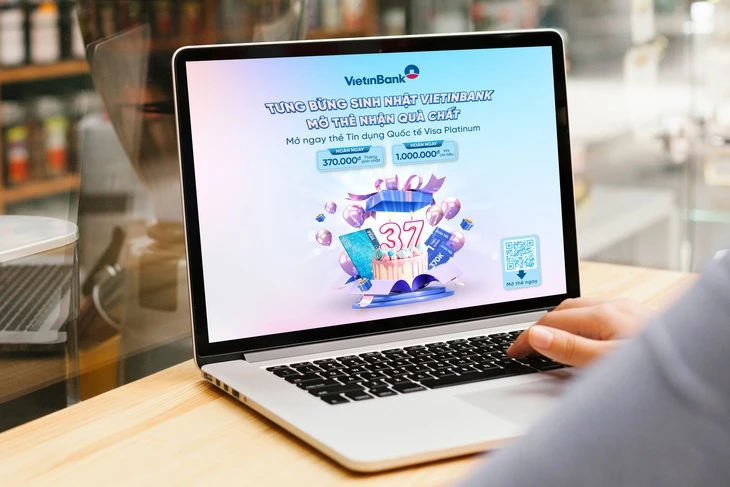Bùng nổ ưu đãi nhân dịp sinh nhật VietinBank