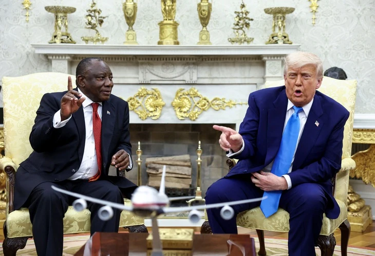Tin tức thế giới 22-5: Ông Trump cãi với Tổng thống Nam Phi ở Nhà Trắng; Nga hạ nhiều drone Ukraine
